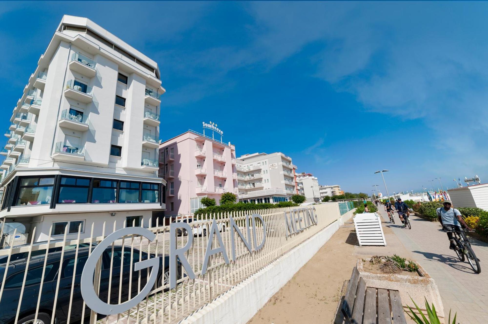 Grand Meeting Hotel Rimini Exterior foto