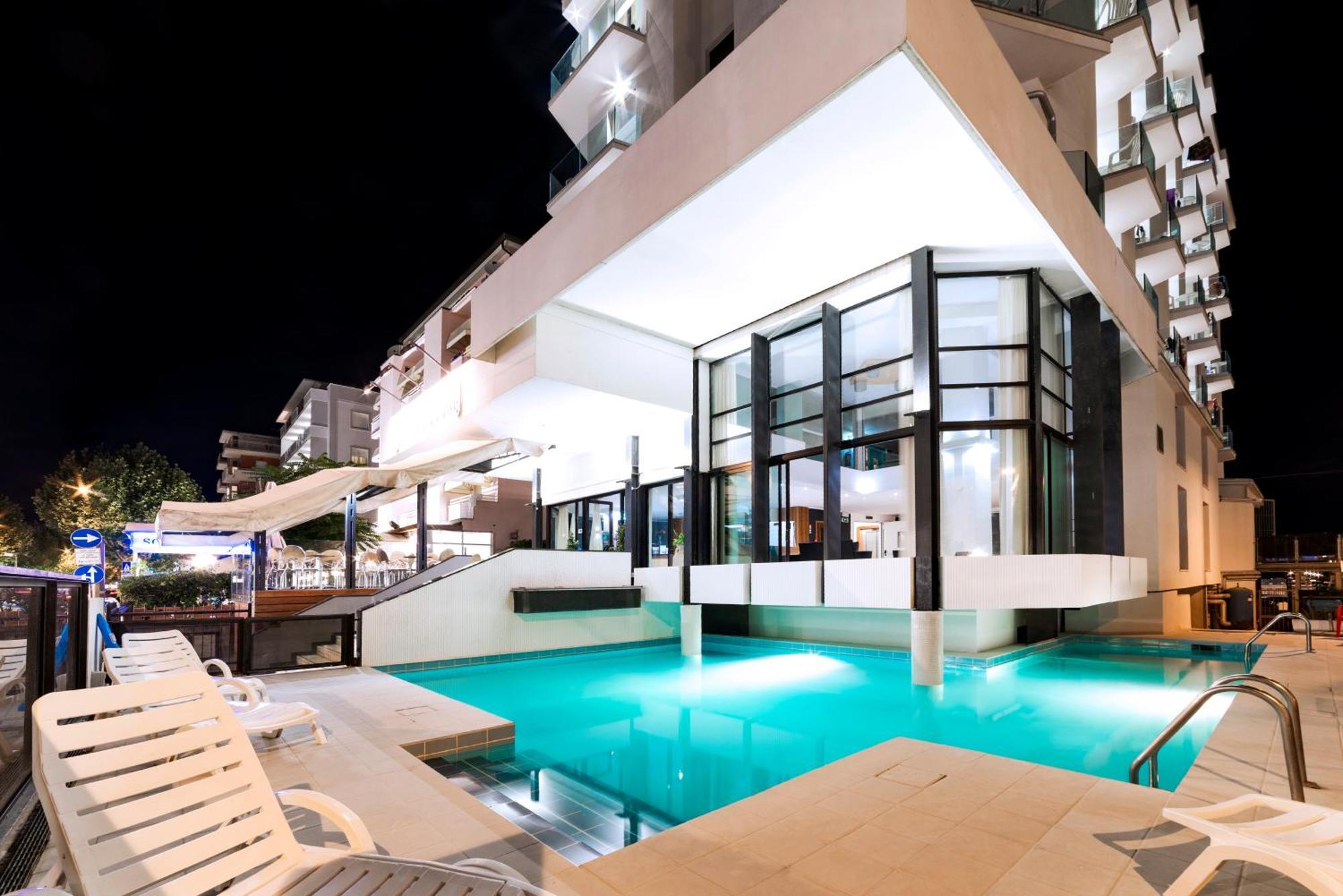 Grand Meeting Hotel Rimini Exterior foto
