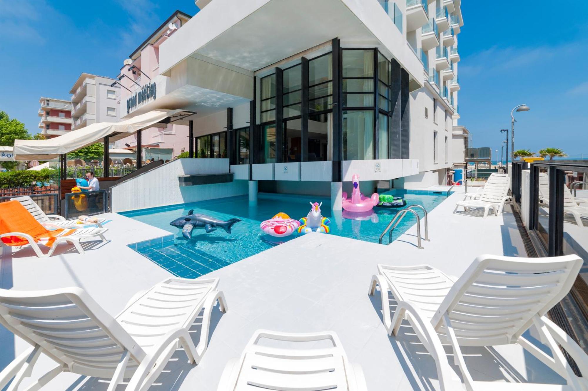 Grand Meeting Hotel Rimini Exterior foto